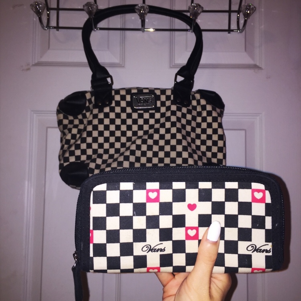 Vans Purse and Matching Wallet